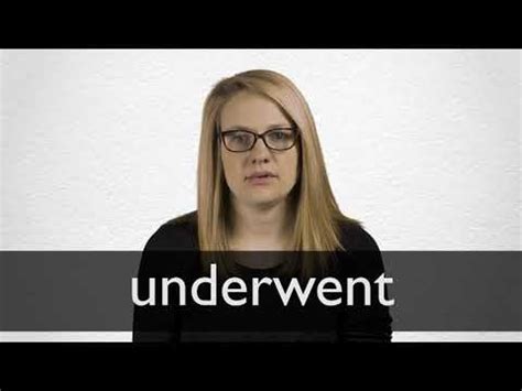 underwent meaning in hindi|Underwent (Underwent) .